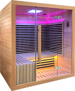Sauna infrarouge 4 à 8 places