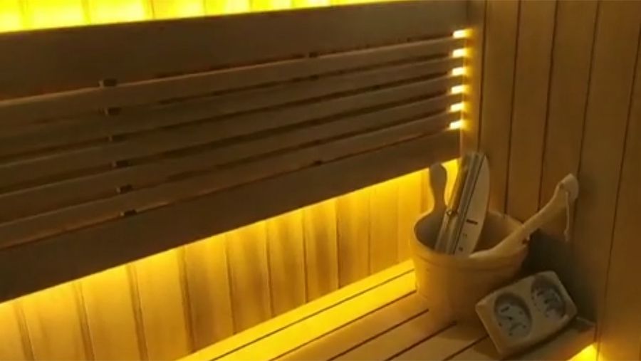 Cabine de sauna classique